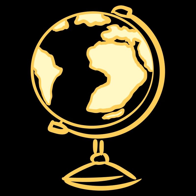 Globe. Géographie. Enseignant