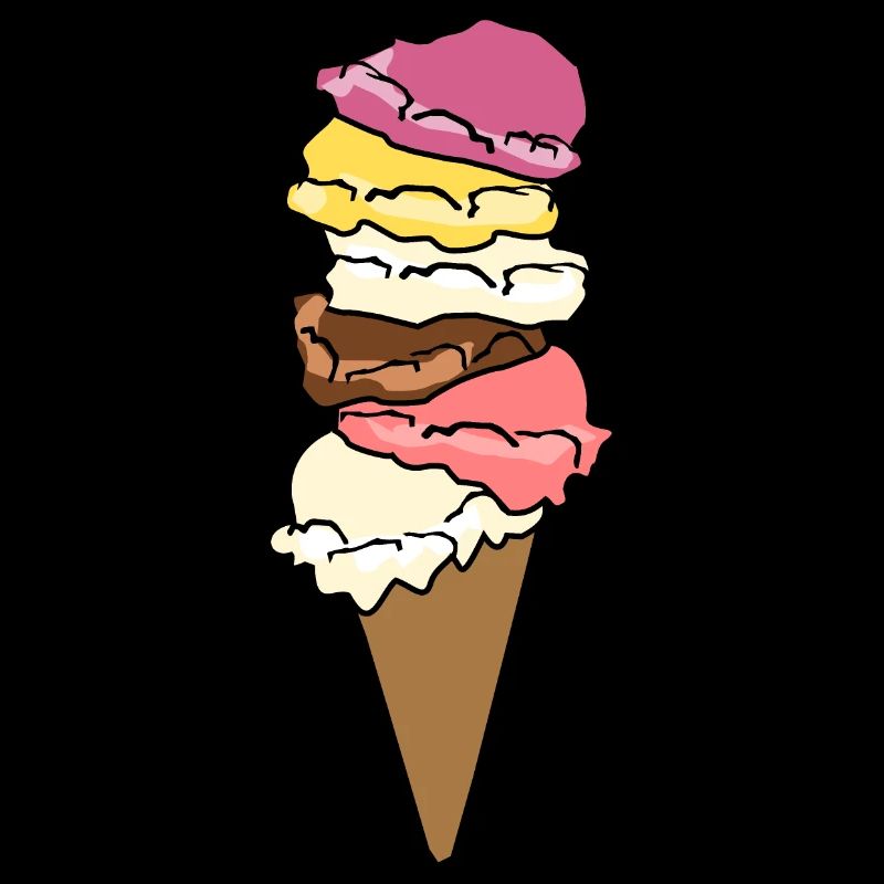 Eiscreme Eiswaffel Eis Eiskugel