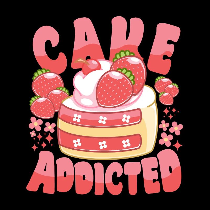 Cake Baker Cake Addicted gift Idea