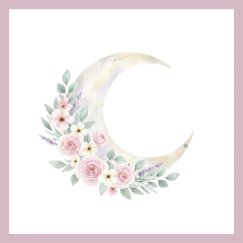 Couronne de fleurs de lune