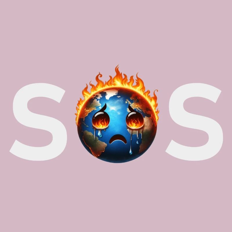 SOS - Burning Sad Earth Climate Change