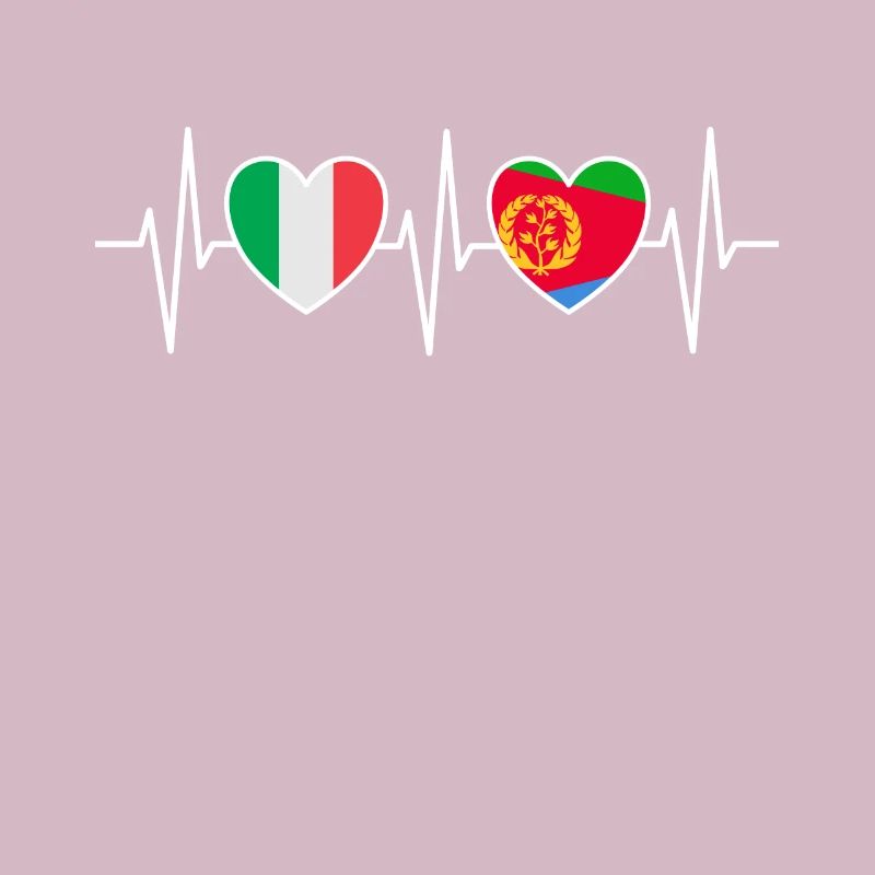 Italie et Érythrée Drapeaux du drapeau érythréen