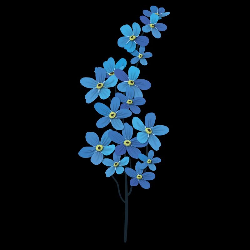 Fleur bleue - Belle fleur - Belles fleurs - Fleur