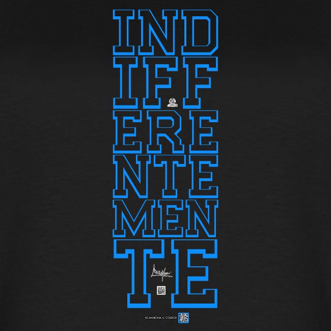 Indifferentemente (blu)