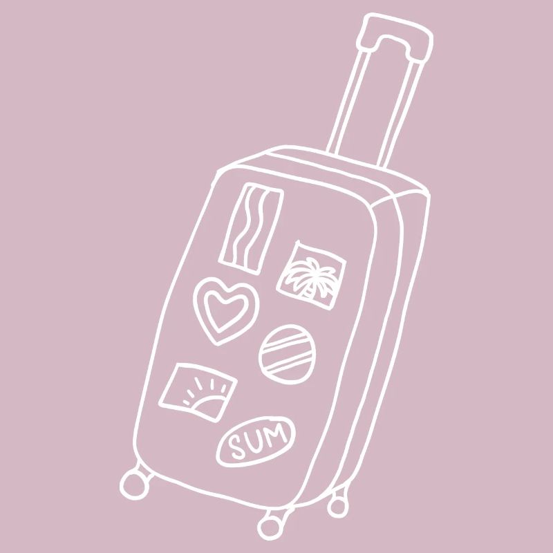 Suitcase Luggage SKizze