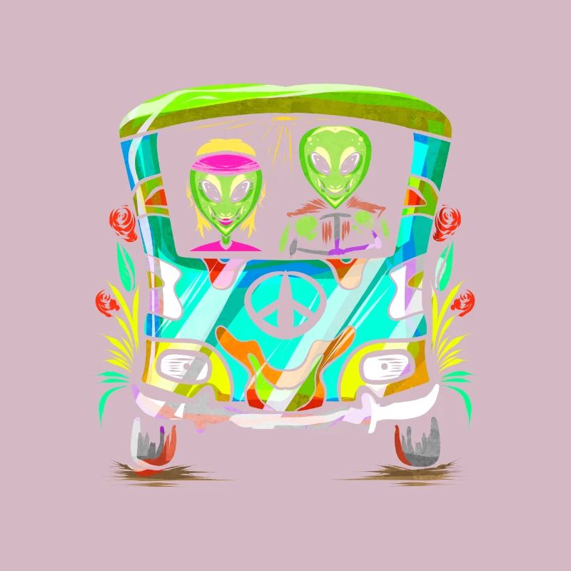 Champignon de l’espace - Hippie Alien