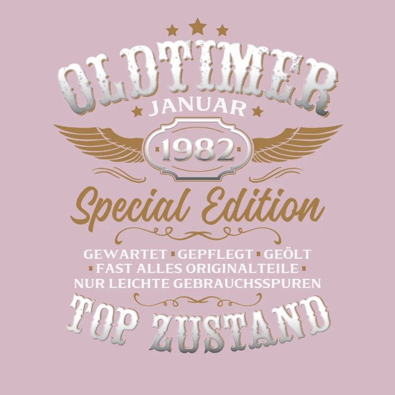 44. Geburtstag Geschenk Oldtimer Januar 1982