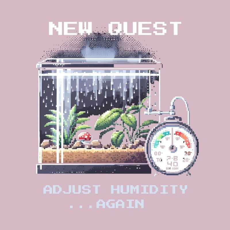 Neue Quest: Luftfeuchte regeln | Terrarium