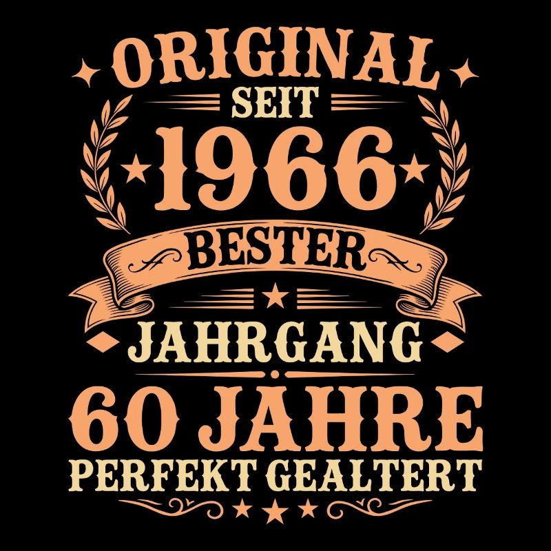 Original seit 1966 Retro 60. Geburtstag Geschenk