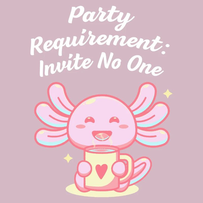 Party requirements do not invite anyone.