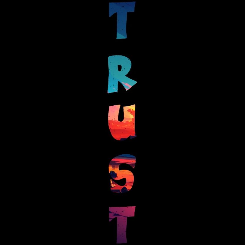 Trust T-Shirt Geschenk Idee
