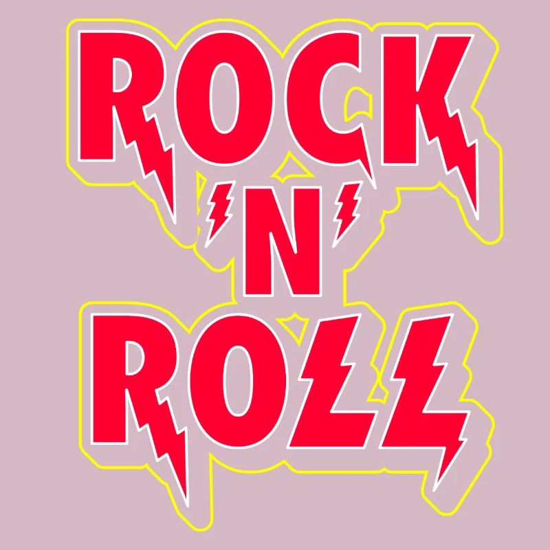 Rock 'n' Roll 3D-Logo