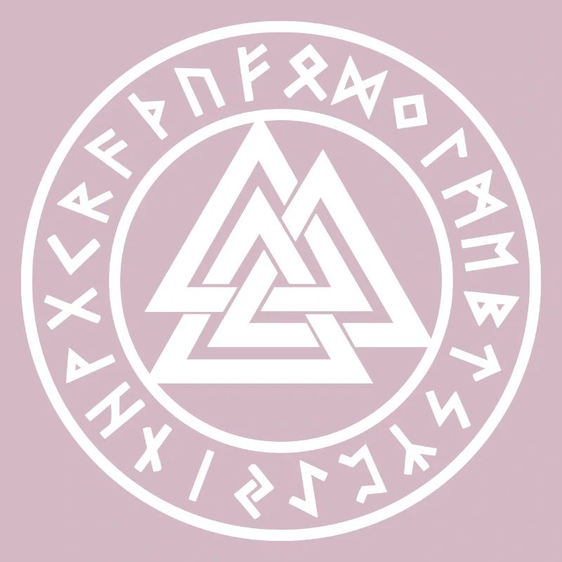 Valknut Runen Odin Keltisches Symbol Wikinger
