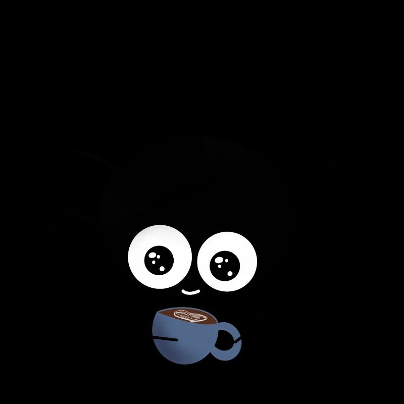 Araignée avec café - douce idée cadeau