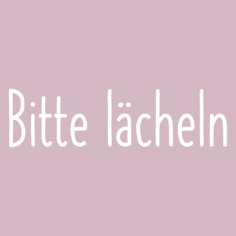 Bitte lächeln