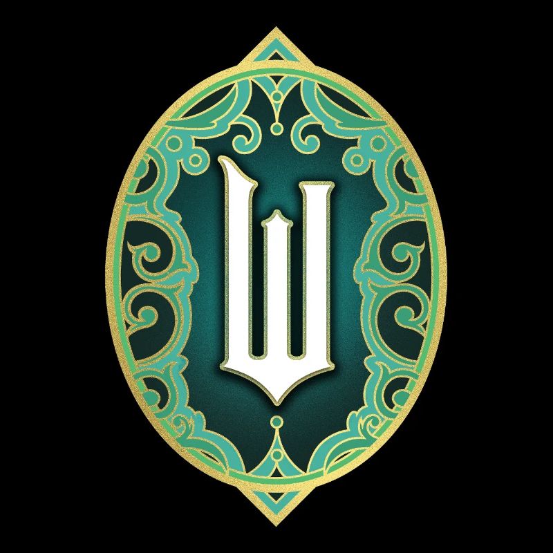 Wicked Logo Design Mit Ornamenten