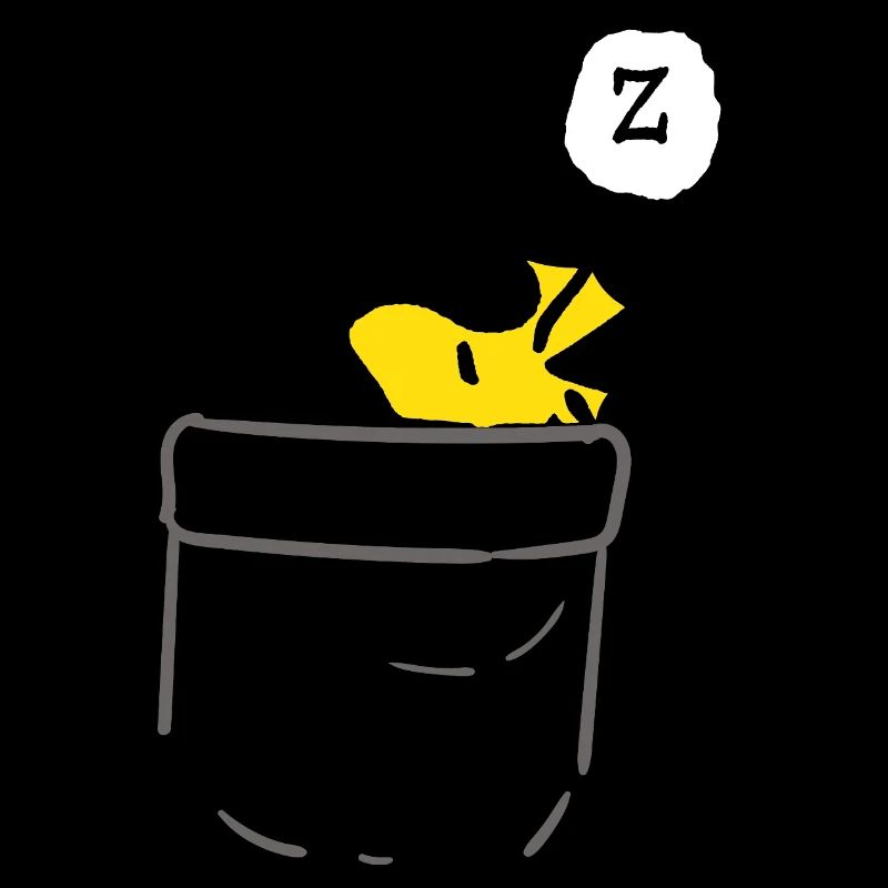 Peanuts Design With Sleeping Woodstock