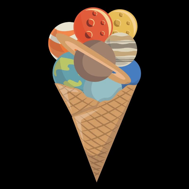 Glace Glace Glace Planète de l'espace