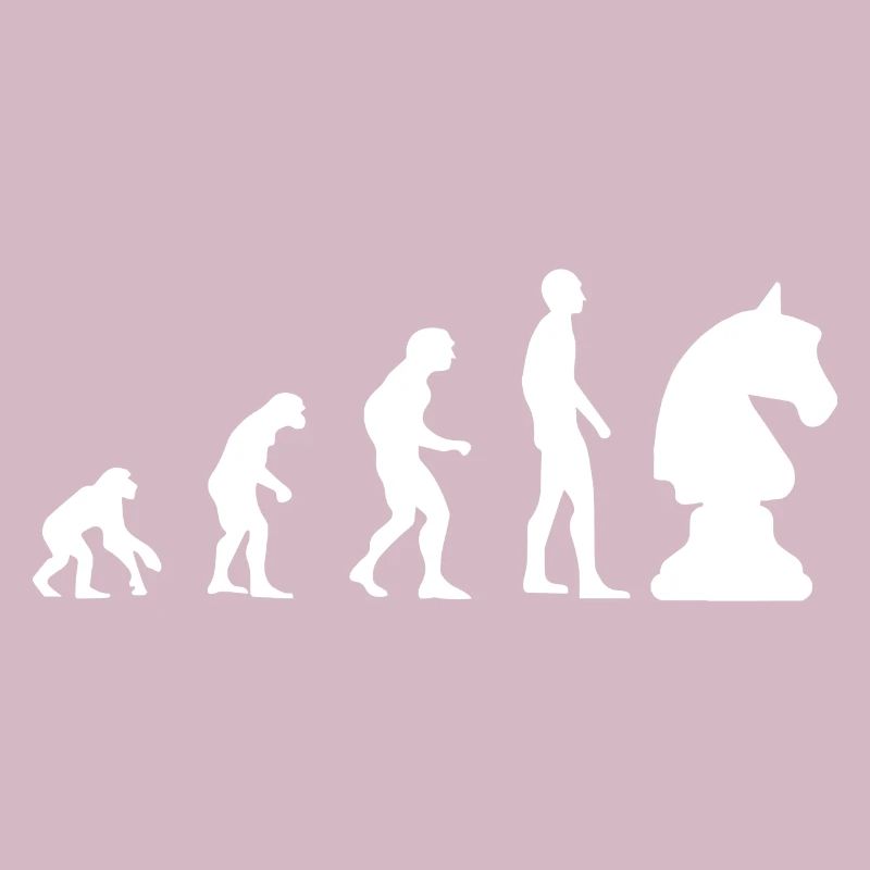 Chess Evolution Chess Game Chess Piece Gift