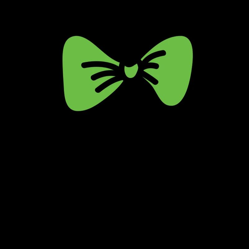 Cravate mouche verte Querbinder