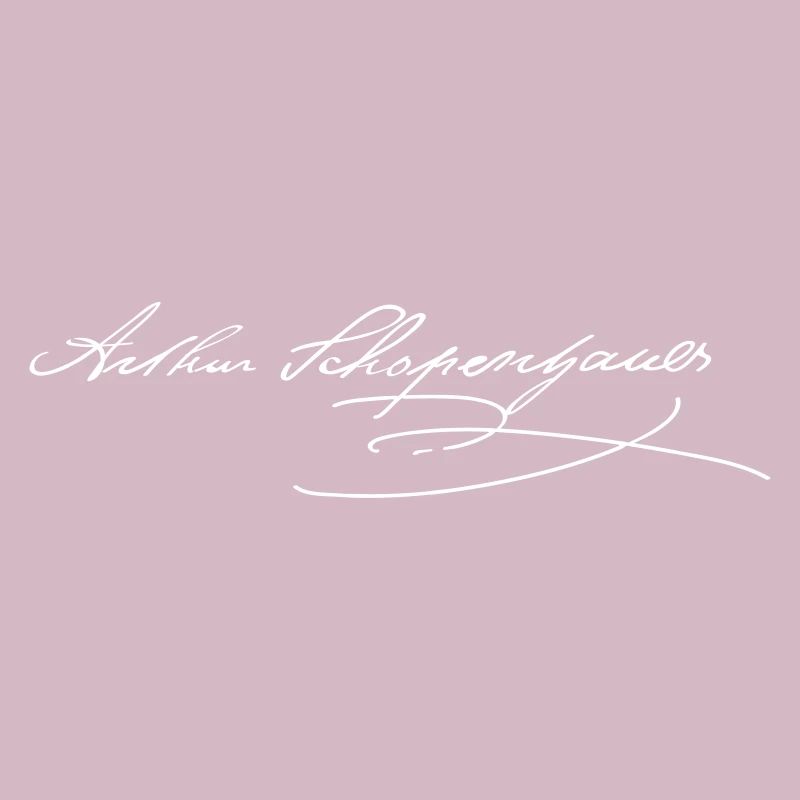 Arthur Schopenhauer Autogramm