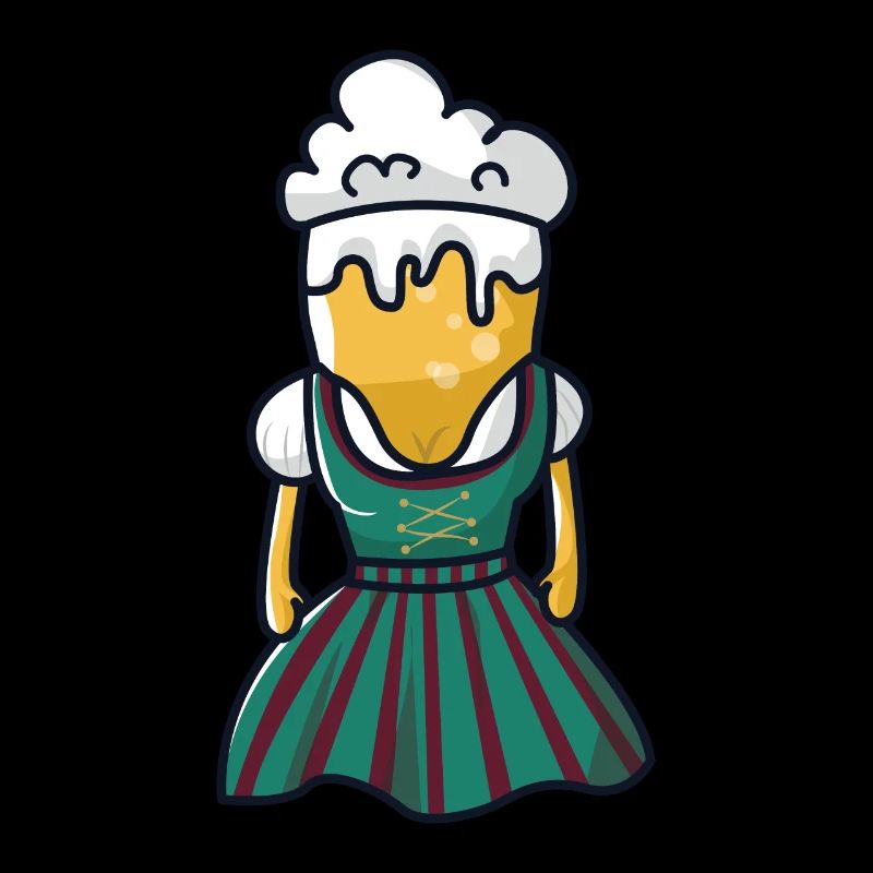 Beer dirndl beer tent