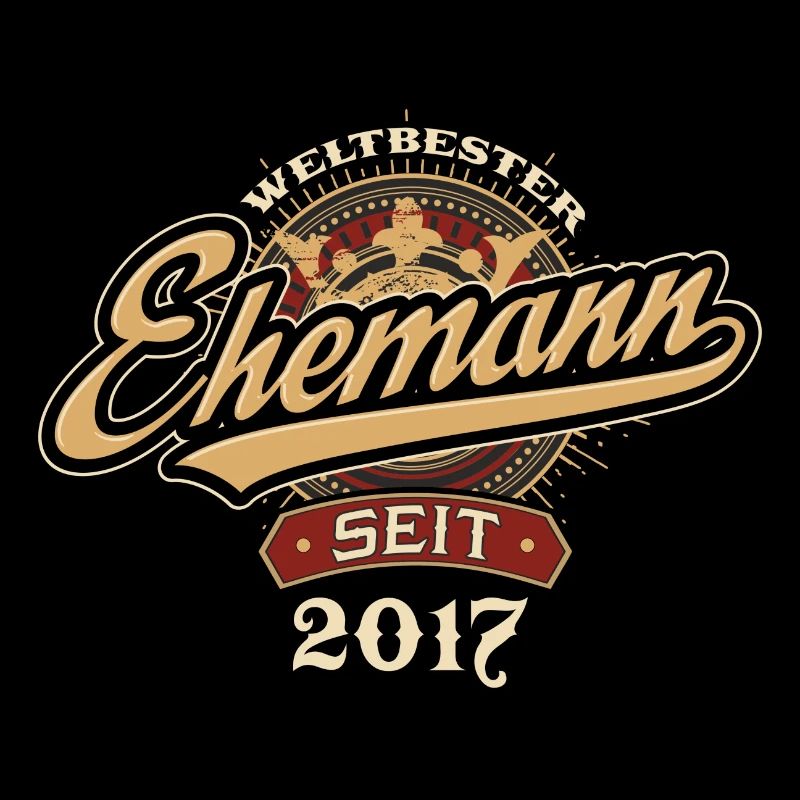 Weltbester Ehemann seit 2017 - Hochzeitstag