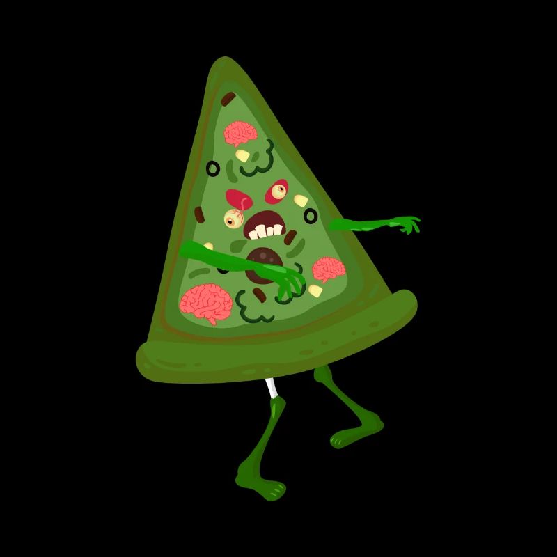 Zombie Pizza Essen Halloween