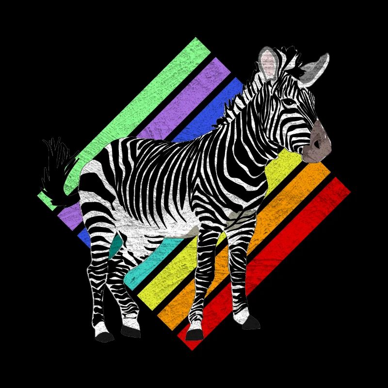 Zebrastreifen Zebra