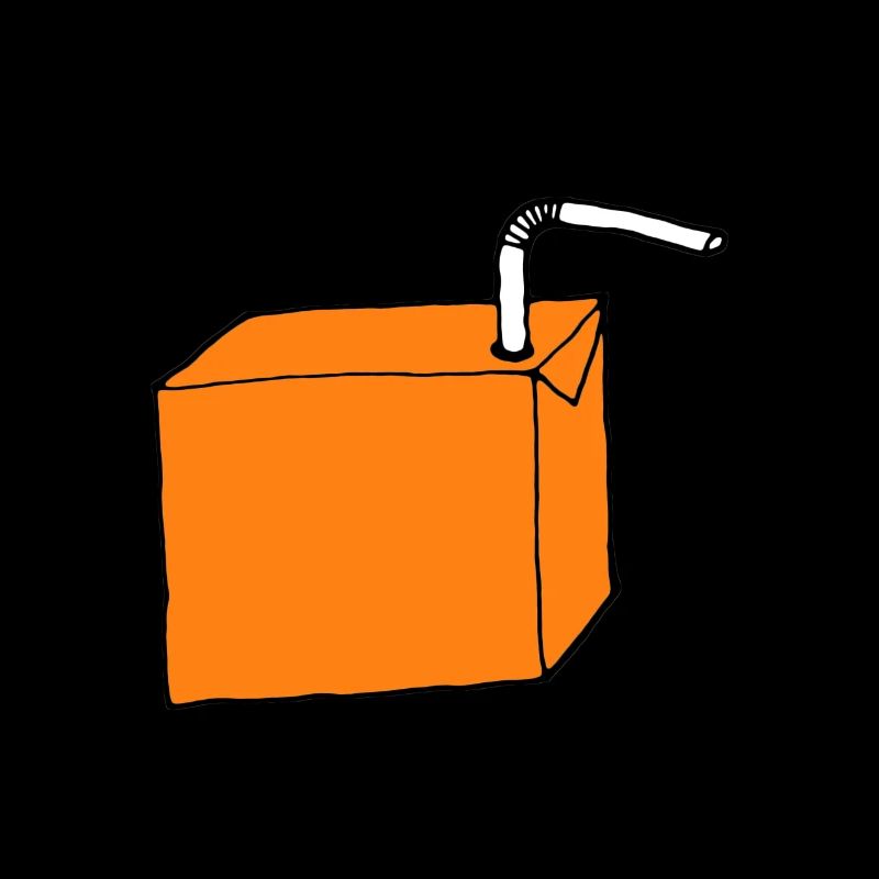 Drinking packet orange