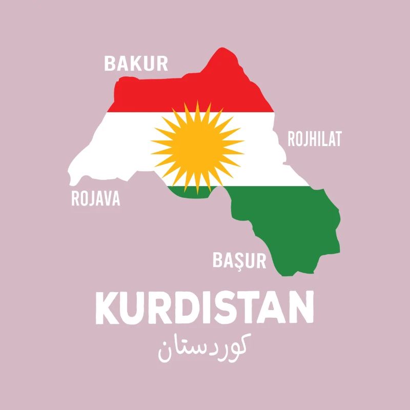 Kurdistan Flag Bakur Bashur Rojava Rojhlt Newroz
