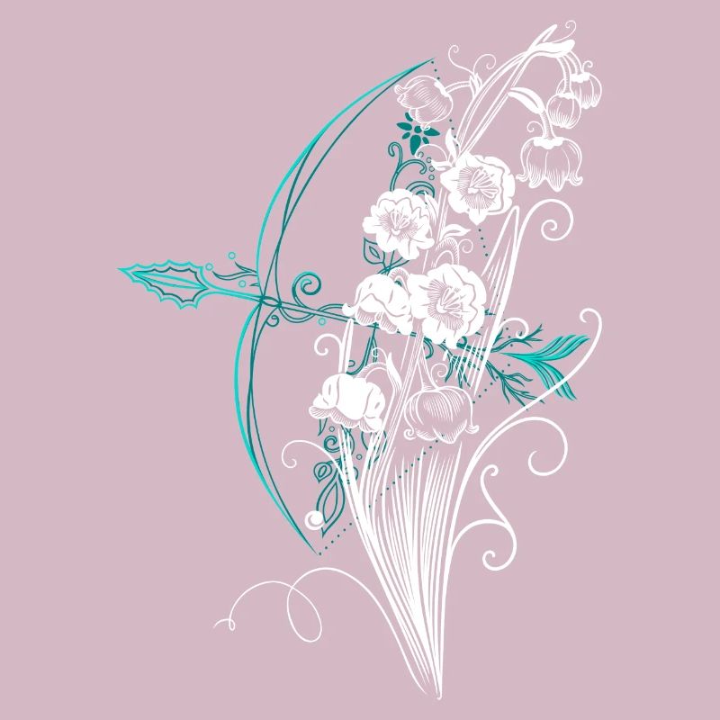 Arc de flèche du muguet