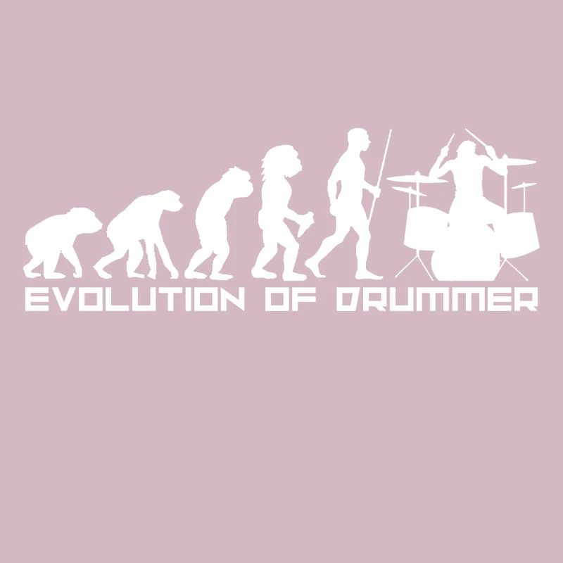 Développement de tambours Evolution Stone Age drum