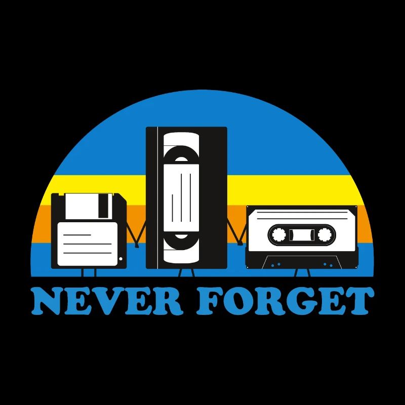 NEVER FORGET CASSETTES and DISCS