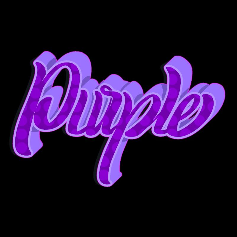 couleur préférée pourpre