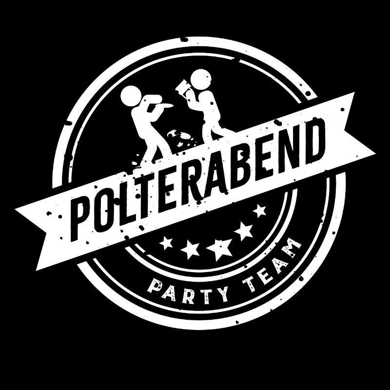 Polterabend Party Team Bier trinken Gruppenshirt