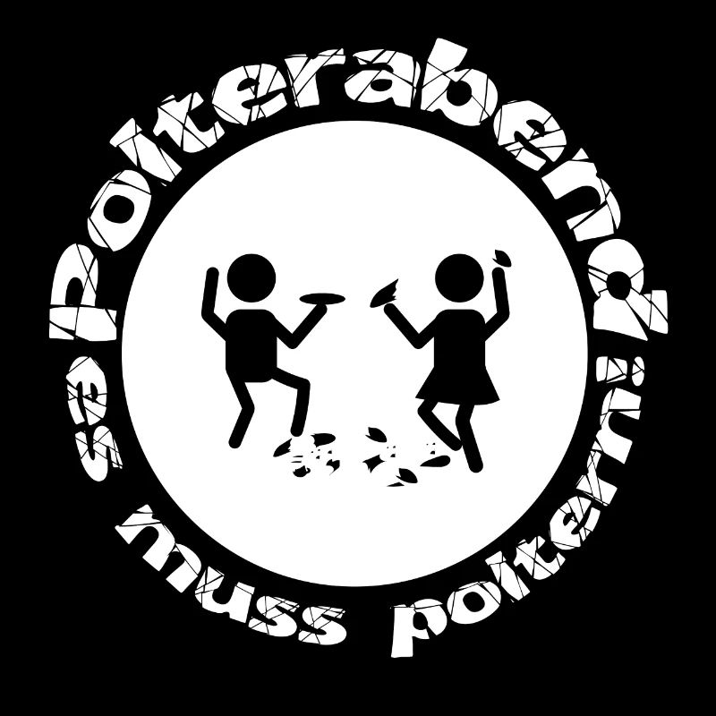Polterabend es muss poltern Junggessellenabschied