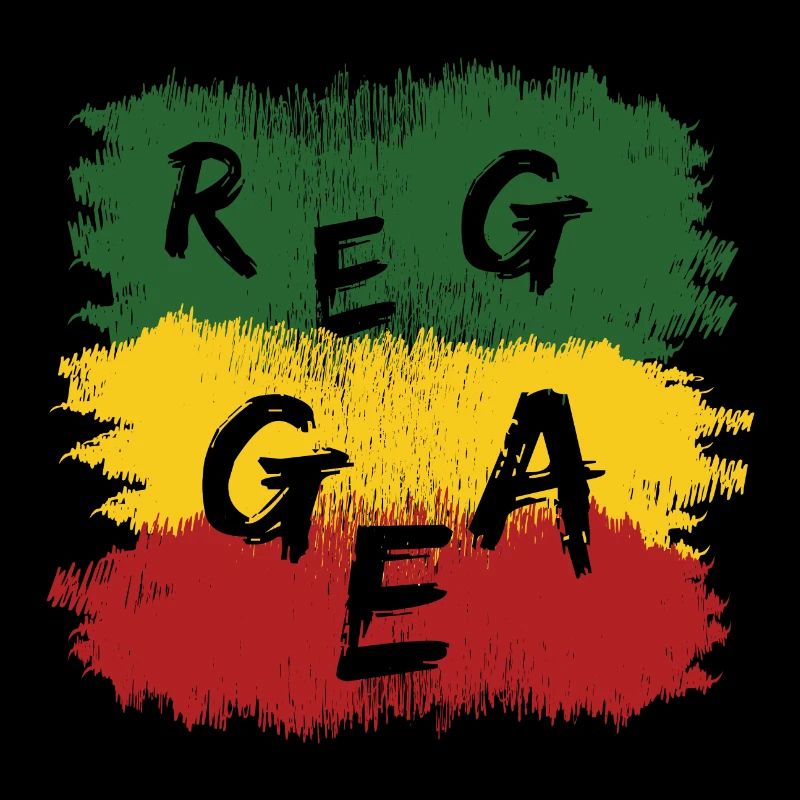 Reggae Jamaika Farben Flagge Geschenkidee Kiffer