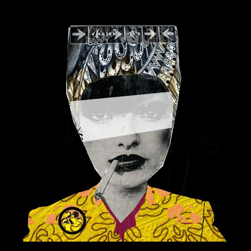 Femme expressive en pattern LookPatterncontest