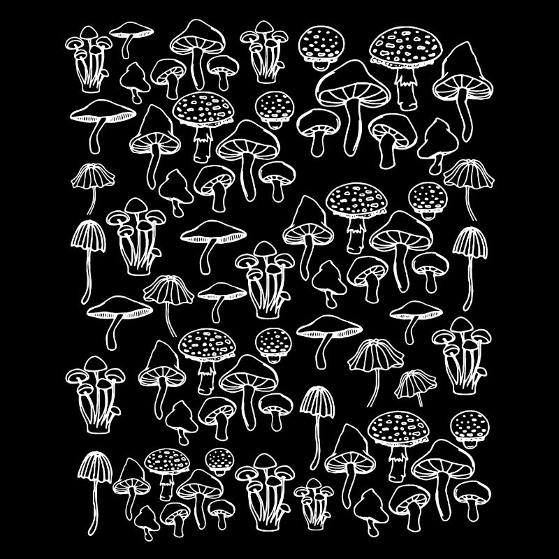 Pilze - Pilzsammler Psychedelisch Magic Mushrooms
