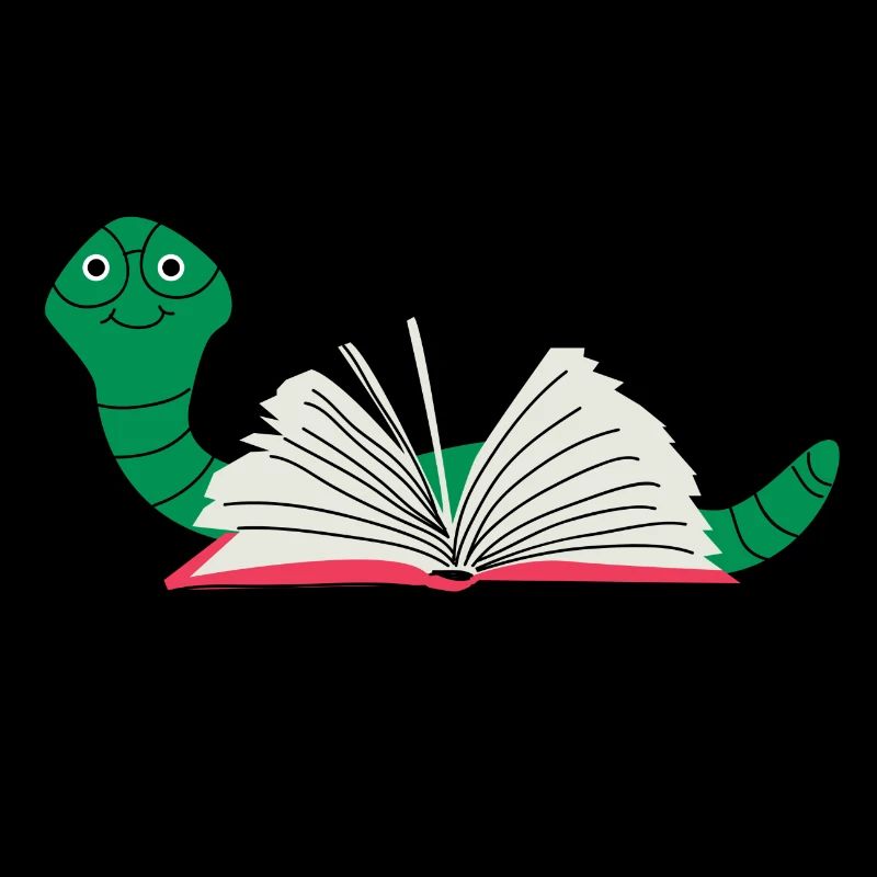 Ich bin ein Bücherwurm