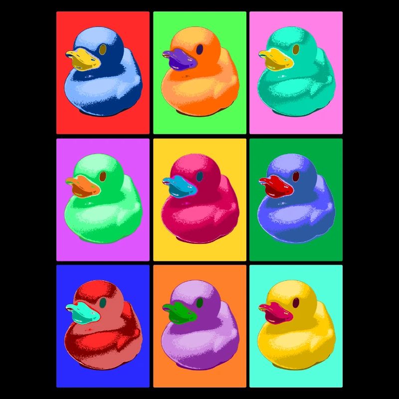 Pop Art Ente, Pop Art Duck