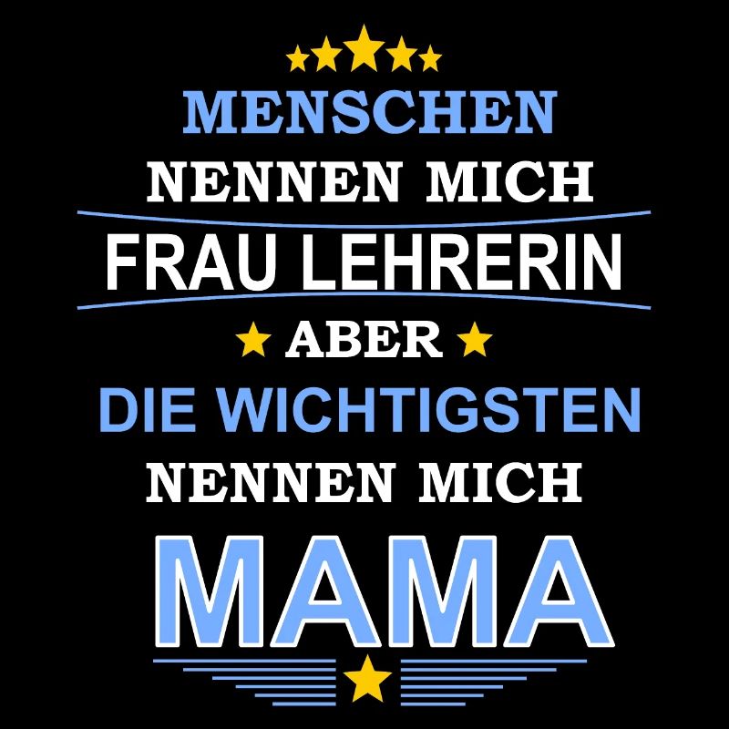 Lehrerin Mama Geschenkidee
