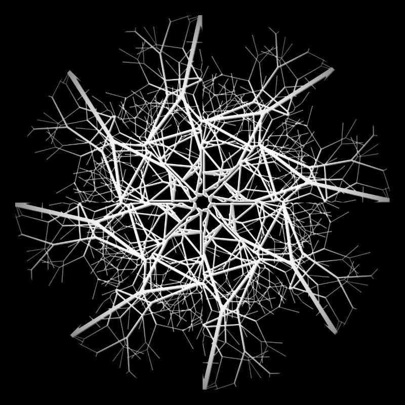 Barbed wire geometry