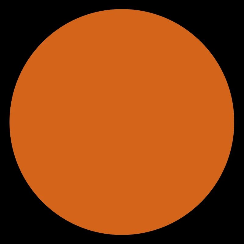 Orange - Circle - Pumpkin