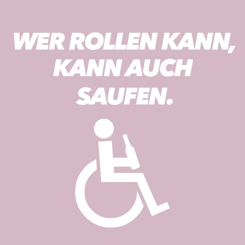 Rollstuhlfahrer - Spruch