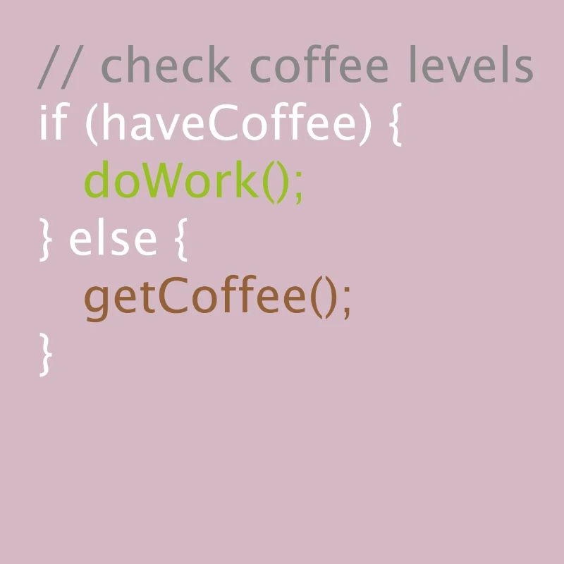 Computer Science Nerd Geek Programmer Coffee Work