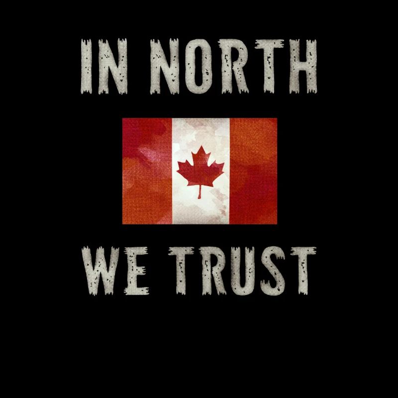 Drapeau Canada Sort Drôle drapeau cadeau