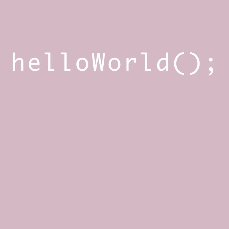 Code de programme HelloWorld Codage Informatik