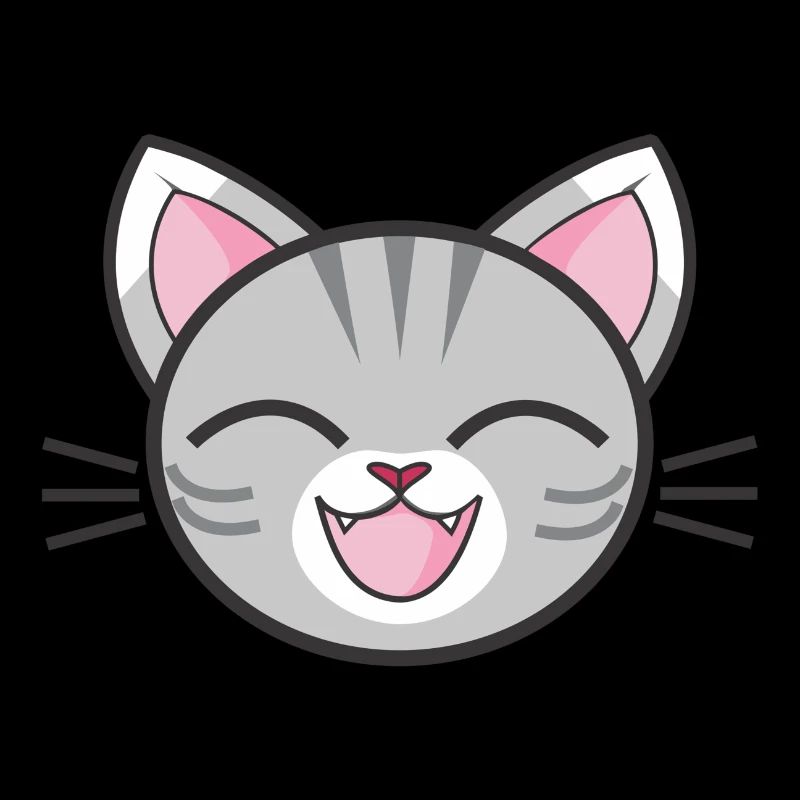 Laughing cat